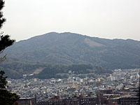 松ヶ崎西山：妙から見る大文字山