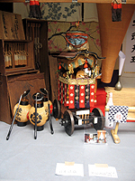 綾傘鉾の模型