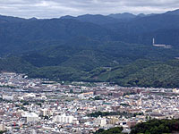 大文字山から妙の山