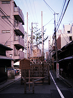 2007年7月15日早朝。無事台風をやり過ごした伯牙山